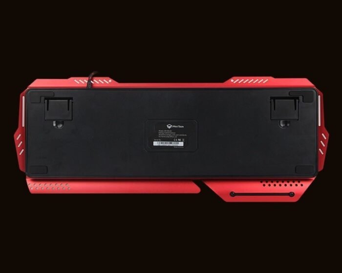 MeeTion MT-MK20 Mechanical Gaming Metal Keyboard Red - Image 6