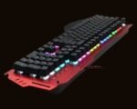 MeeTion MT-MK20 Mechanical Gaming Metal Keyboard Red - Image 5