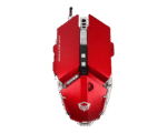 Meetion MT-M985 Metal Mechanical Programmable Gaming Mouse - Red