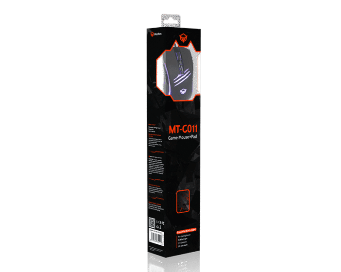 Meetion MT-C011 Wired Gaming Mouse And Pad Combo - Image 4