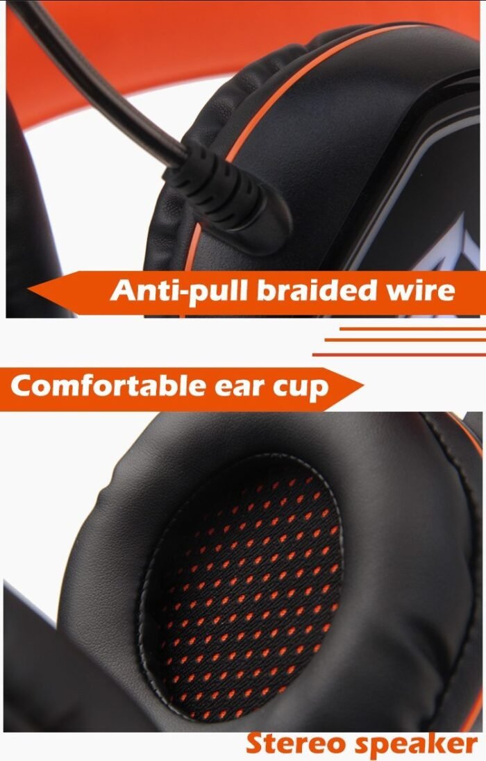 Meetion MT-HP030 7.1 Backlit Gaming Headset - Image 4