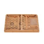 Wooden Bamboo Desk Adjustable Portable Table - Image 2