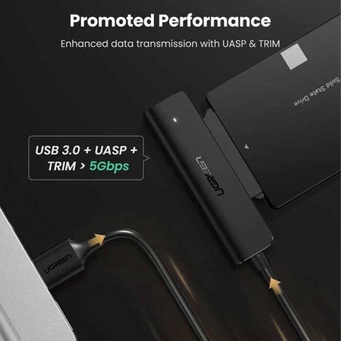 uGreen 70610 USB-C 3.0 to 2.5-Inch SATA Converter 50cm - Image 2