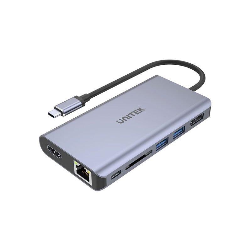 D1056A-1.jpg Unitek D1056A USB3.1 Type-C Hub with MST - Image 1