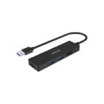 Unitek H1108A USB3.1 Gen1 Type-A Hub (3-Port USB3.0 + Card Reader)
