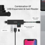 Unitek H1108A USB3.1 Gen1 Type-A Hub (3-Port USB3.0 + Card Reader) - Image 2