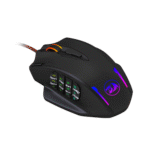 Redragon M908 IMPACT MMO Gaming Mouse with 18 Programmable Buttons - Black - Image 3