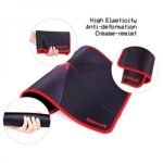 Redragon Capricorn P012 Mouse Pad with Stitched Edges - Black and Red - Image 2