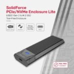 Unitek S1203ABK USB3.1 Gen2 To M.2 SSD Tool-Free (PCIe/NVMe) Enclosure - Image 6
