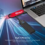 Unitek S1203ABK USB3.1 Gen2 To M.2 SSD Tool-Free (PCIe/NVMe) Enclosure - Image 4