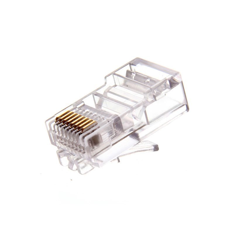 Y-OT19TP.jpg Unitek Y-OT19TP Cat6 RJ45 8P8C Connector - 100 Pack - Image 1