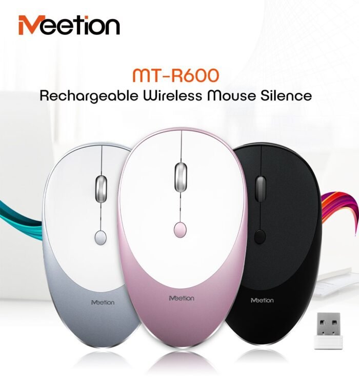 Meetion 2.4g R600 Slim Rechargeable Wireless Mouse - Image 11