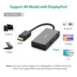 Ugreen DP110-20420 3 in 1 Displayport DP to HDMI VGA DVI Adapter 4K Male to Female - Image 3
