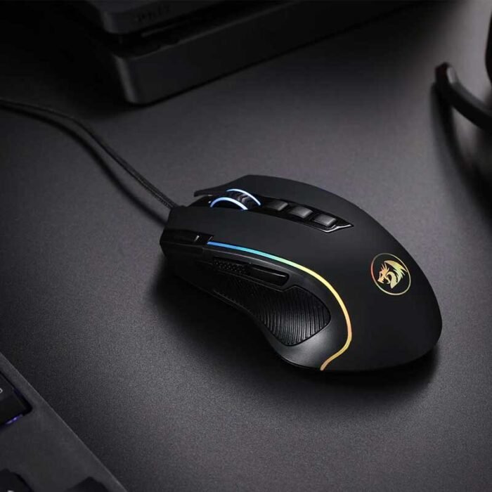 Redragon M612 Predator RGB, 8000 DPI Wired Optical Gamer Mouse - Image 2