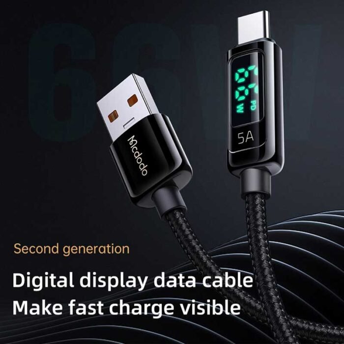 MCDODO CA-8691 CABLE DIGITAL PRO SUPER CHARGE TYPE C 5A 1.2M - Image 4