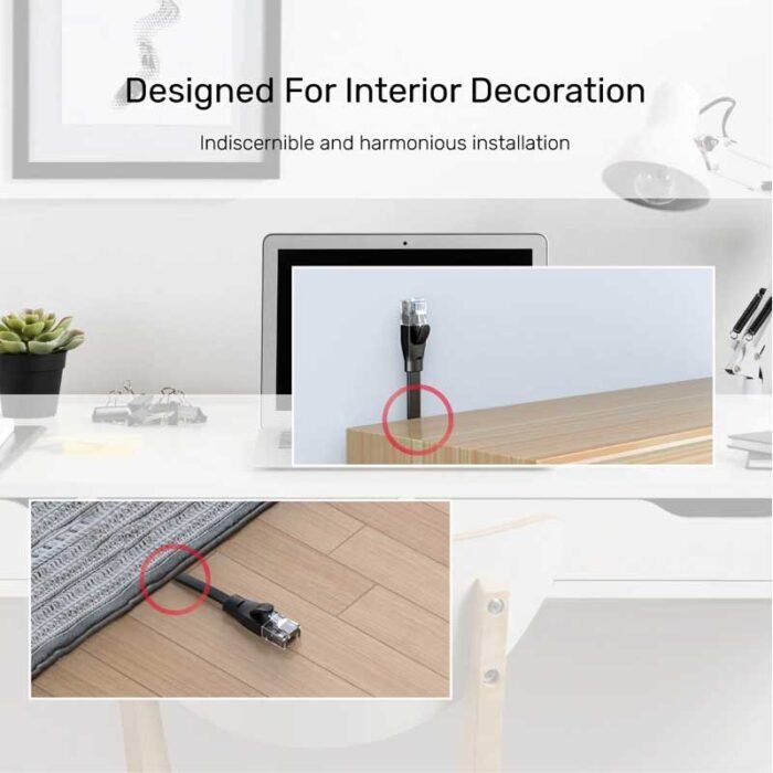 Unitek Cat 6 UTP RJ45 Flat Ethernet Cable - Image 3