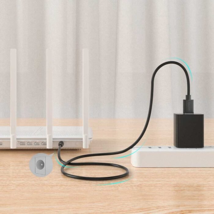 Unitek Y-C495BK 1M, USB AM To DC3.5*1.35MM Male Cable - Image 2