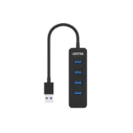 Unitek uHUB Q4 4 Ports Powered USB 3.0 Hub with USB-C Power Port - Image 2