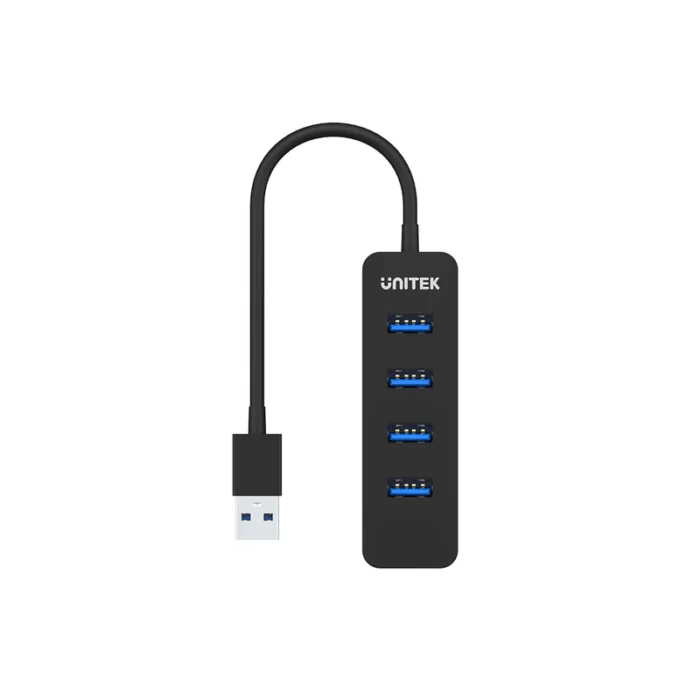 Unitek uHUB Q4 4 Ports Powered USB 3.0 Hub with USB-C Power Port - Image 2