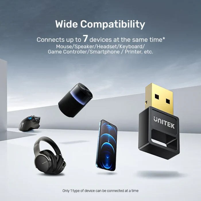 Unitek USB Bluetooth 5.3 Adapter - Image 5