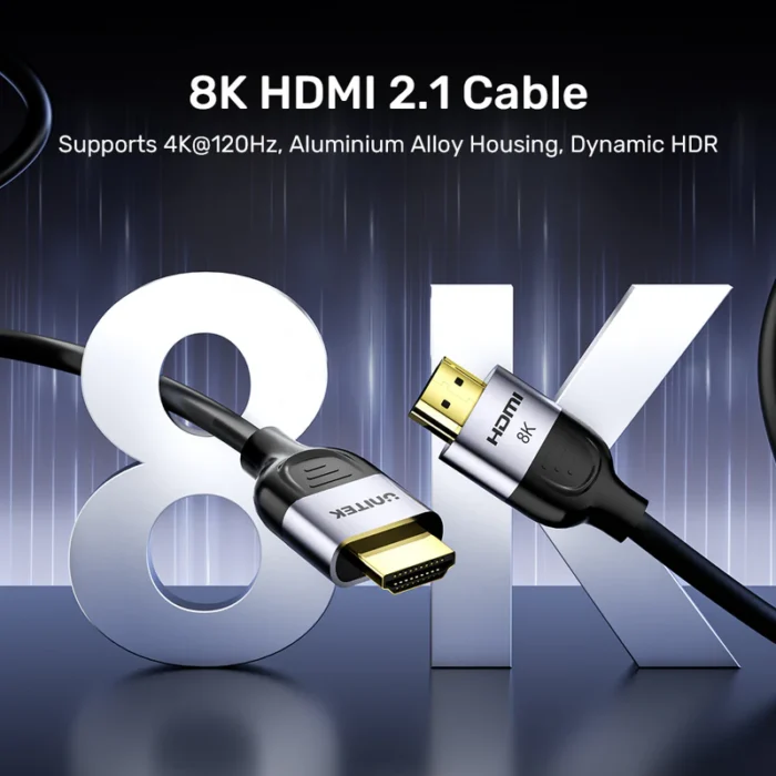Unitek Gaming 8K@60Hz HDMI 2.1 Cable - Image 3