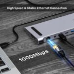 Unitek uHUB15+ USB-C Triple 4K KVM Docking Station - Image 8