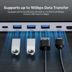Unitek uHUB15+ USB-C Triple 4K KVM Docking Station - Image 6