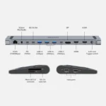 Unitek uHUB15+ USB-C Triple 4K KVM Docking Station - Image 5