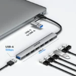 Unitek uHUB S7 7-in-1 5Gbps Hub with 7 USB-A Ports - Image 2