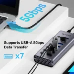 Unitek 7-in-1 Individual Switches Hub - Image 6