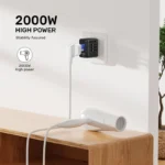 Unitek 35W Universal Travel Adapter with EU/UK/US/AU Plugs, Black - Image 5