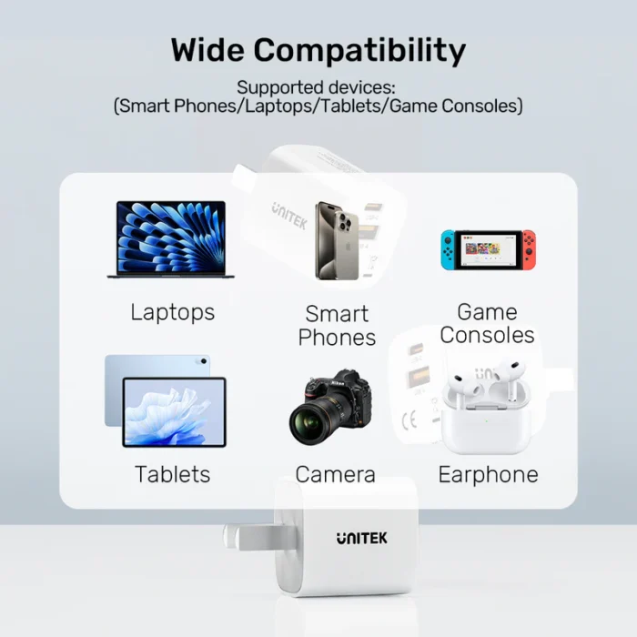 Unitek 33W Mini USB Wall Charger - Image 4