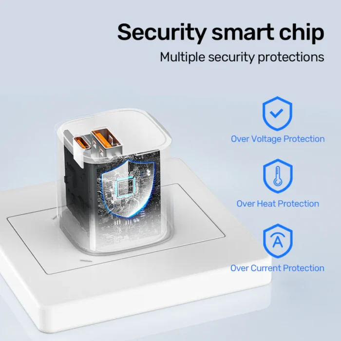 Unitek 33W Mini USB Wall Charger - Image 3