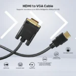 Unitek HDMI to VGA Cable 2M - Image 3