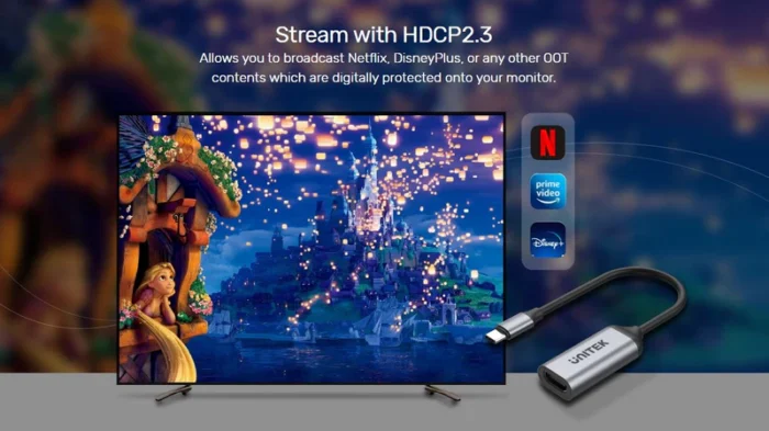 Unitek USB-C to HDMI 4K Adapter - Image 5