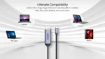 Unitek USB-C to DisplayPort1.4 Cable 1.8M - Image 5