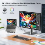 Unitek 8K USB-C to DisplayPort Bidirectional Cable - Image 3