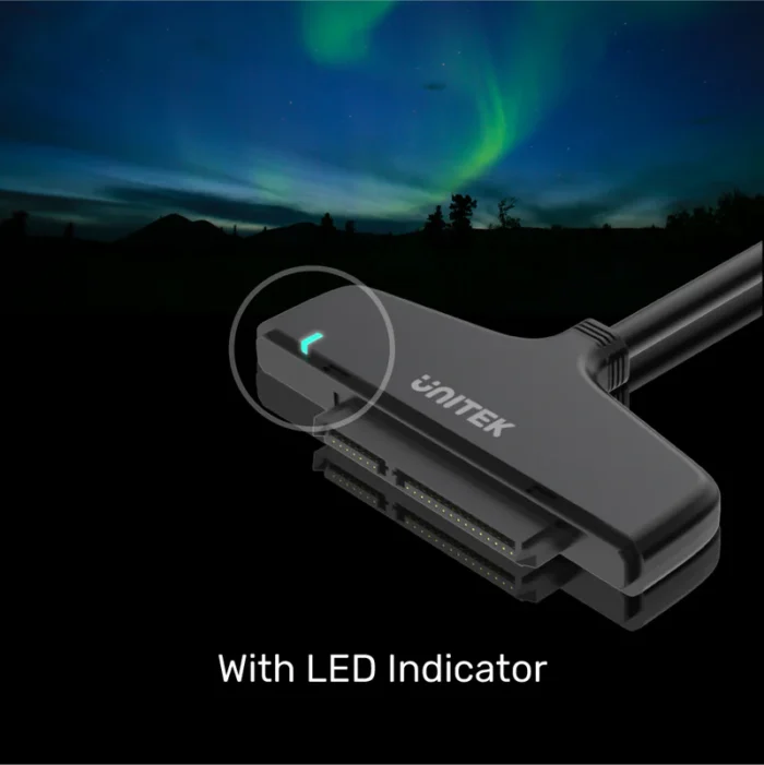 Unitek SmartLink Manta C USB-C to 2.5" SATA III Adapter - Image 5