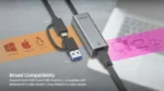 Unitek USB-C / USB-A to Gigabit Ethernet Adapter - Image 5
