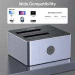 Unitek 10Gbps Dual-Bay SATA Docking Station - Image 7