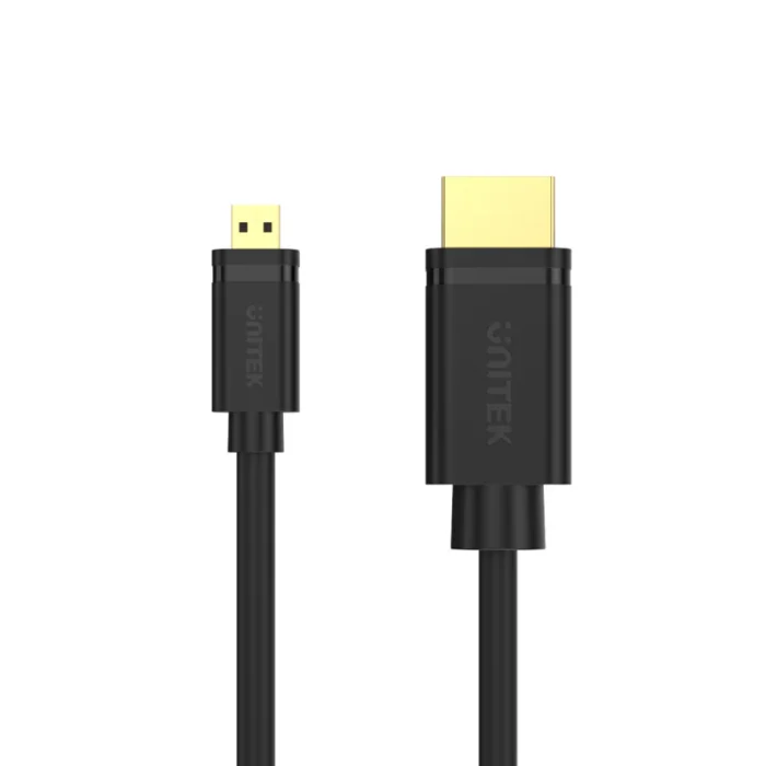 Unitek 4K 60Hz High Speed Micro HDMI to HDMI Cable 2M - Image 3