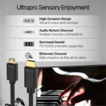 Unitek 4K 60Hz High Speed Micro HDMI to HDMI Cable 2M - Image 7