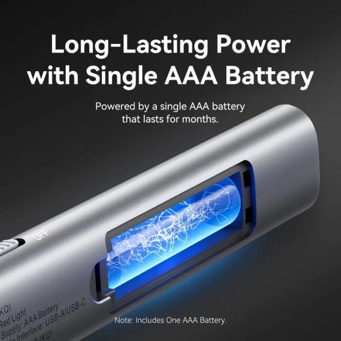 Vention Wireless PowerPoint Presentation Clicker – Gray - Image 11