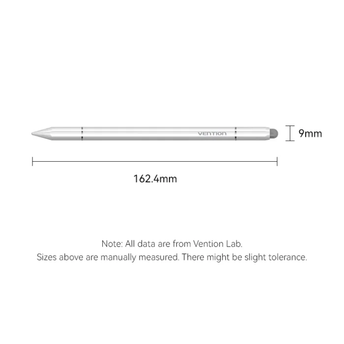 Vention 3-in-1 Magnetic Stylus Pen White Aluminum Alloy Type - Image 10