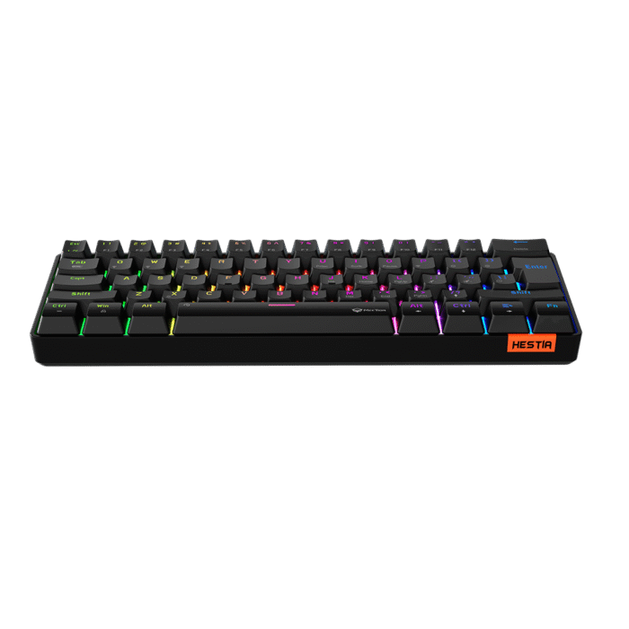 Meetion Dual Mode 60% Mechanical Keyboard Rainbow MK005BT (Bluetooth / Wired) - Image 6
