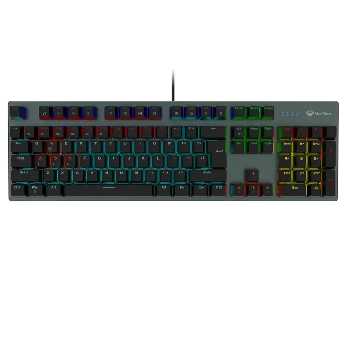 Meetion Hot-swap Mechanical Keyboard MK009Pro (Red Switch) - Image 9