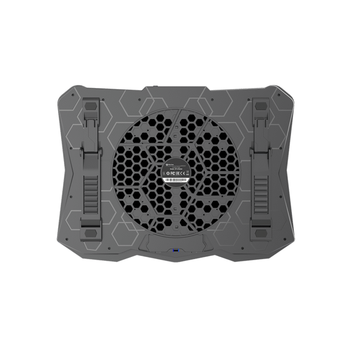 MeeTion CP4040 Quiet RGB Gaming Cooler Pad – 9 : 17 Inch – 2*USB - Image 4