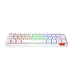Meetion Mechanical Keyboard Rainbow MT-MK005 with Type C- Mini - White - Image 3