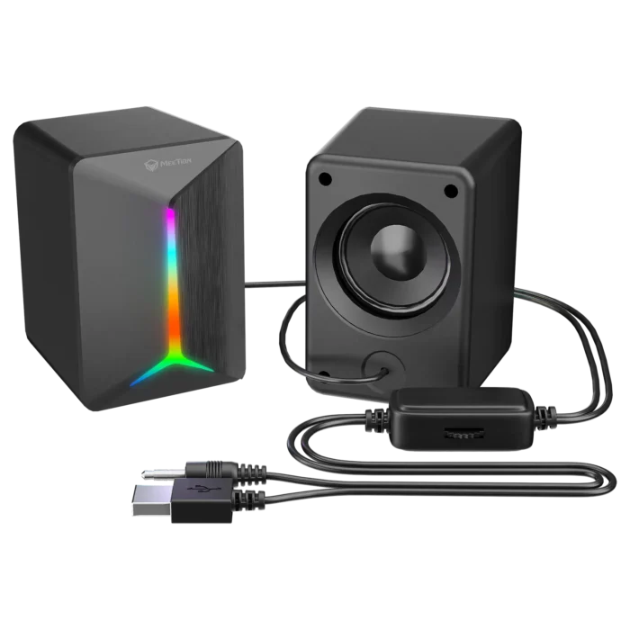 Meetion Gaming Stereo Desktop Speakers - MT-SP2011 - Image 4