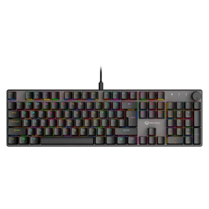 Meetion Hot-swap Mechanical Keyboard MK009Pro (Red Switch) - Image 2